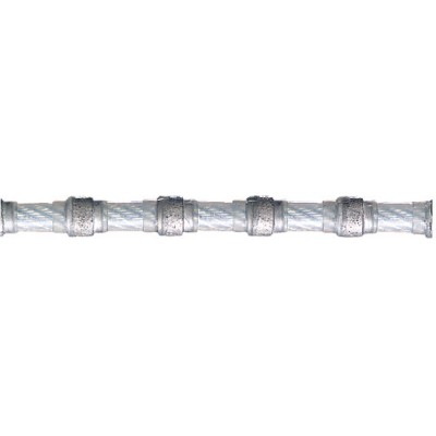 CABLE DIAMANT - 8 MM - PERLES FRITTEES